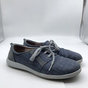 SAS Marnie Blue Jay Nubuck Women's Sneakers Tripad Comfort Lace Shoes 8.5